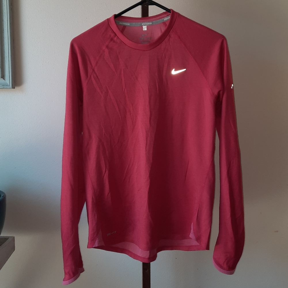 Nike running sz L long sleeve top